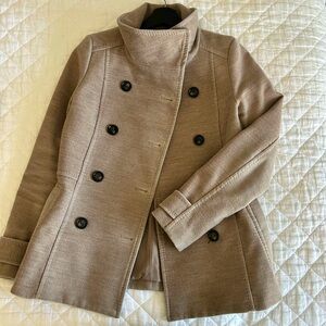 H&M classic double breasted pea coat